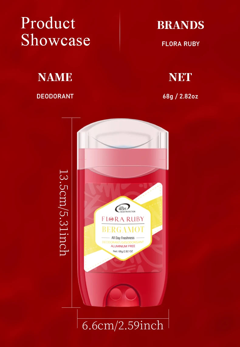 Tidesmit Old Spice aluminum-free deodorant stick for men with 48-hour sandalwood odor control and refreshing scent.