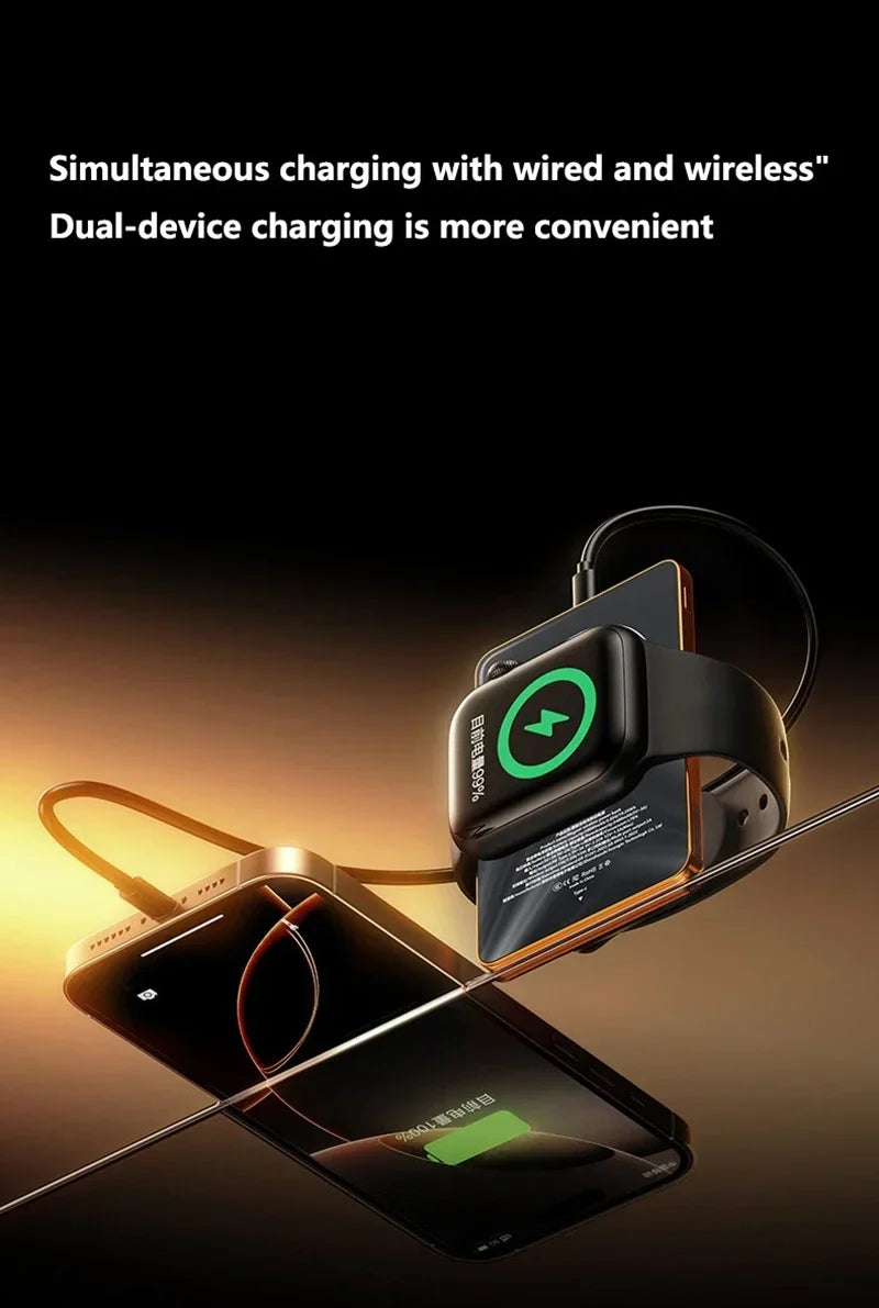 Magnetic Wireless Power Bank 10000mAh Portable Charger by Tidesmit Tidesmit