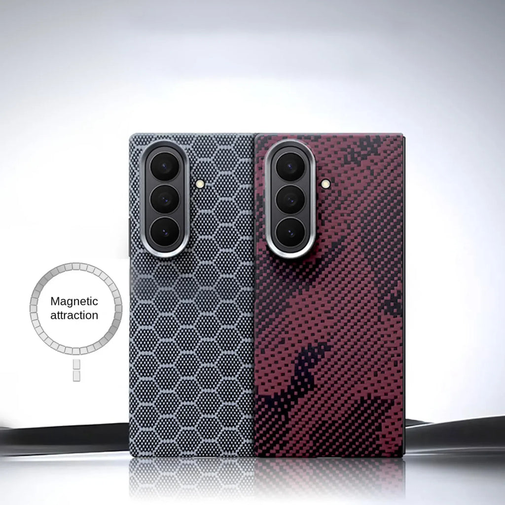 Samsung Galaxy Z Fold 7 Aramid Fiber Case - Slim Magnetic Protection Tidesmit