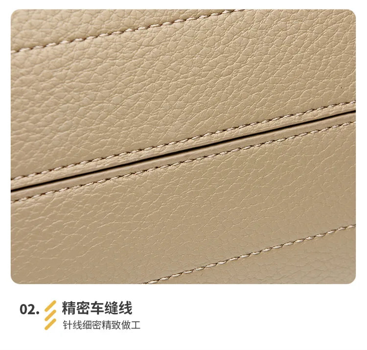 Premium Quality Luxury Brand Designer Leather Women Classic Handbag Solid Shoulder Bag For All Occasions