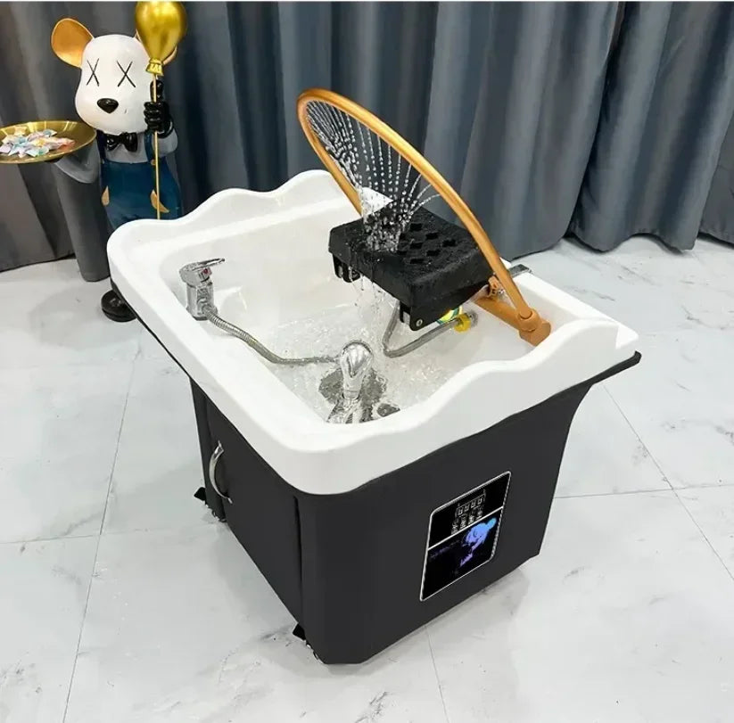 Head Spa Bed with Massage Function - Ergonomic Salon Equipment Massage Chairs Tidesmit