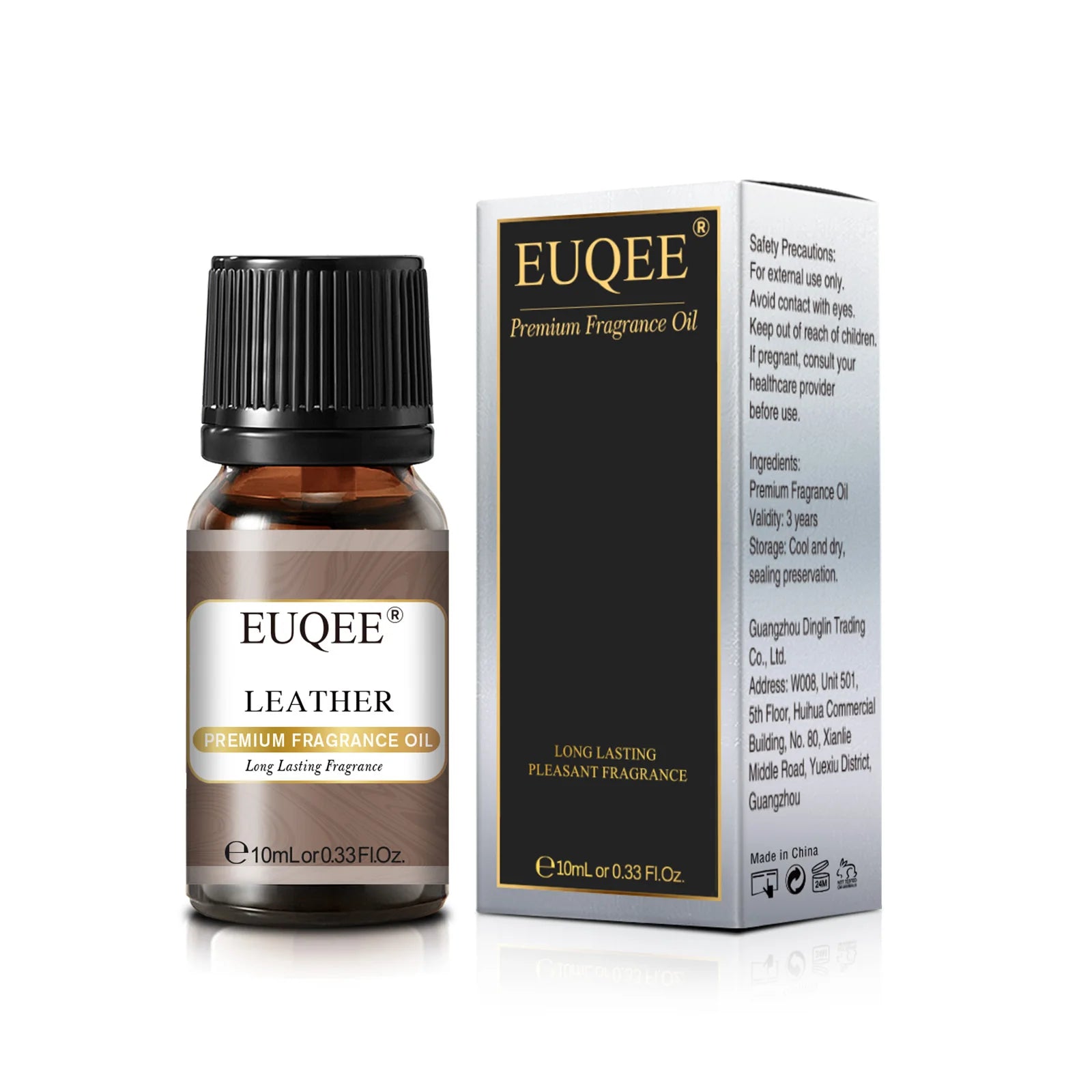 EUQEE 10ML Men's Fragrance Oil For Car Diffuser,Making Candle Leather Forest Pine Coffee Cake Cedarwood Bay Rum 1pcs/3pcs/6pcs