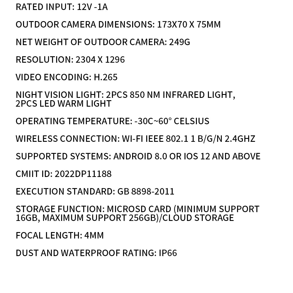 Xiaomi Outdoor Camera AW300 IP66 2K IP66 Full Color Night Vision Home Camera Video Surveillance IP Cam Detection Security Camera