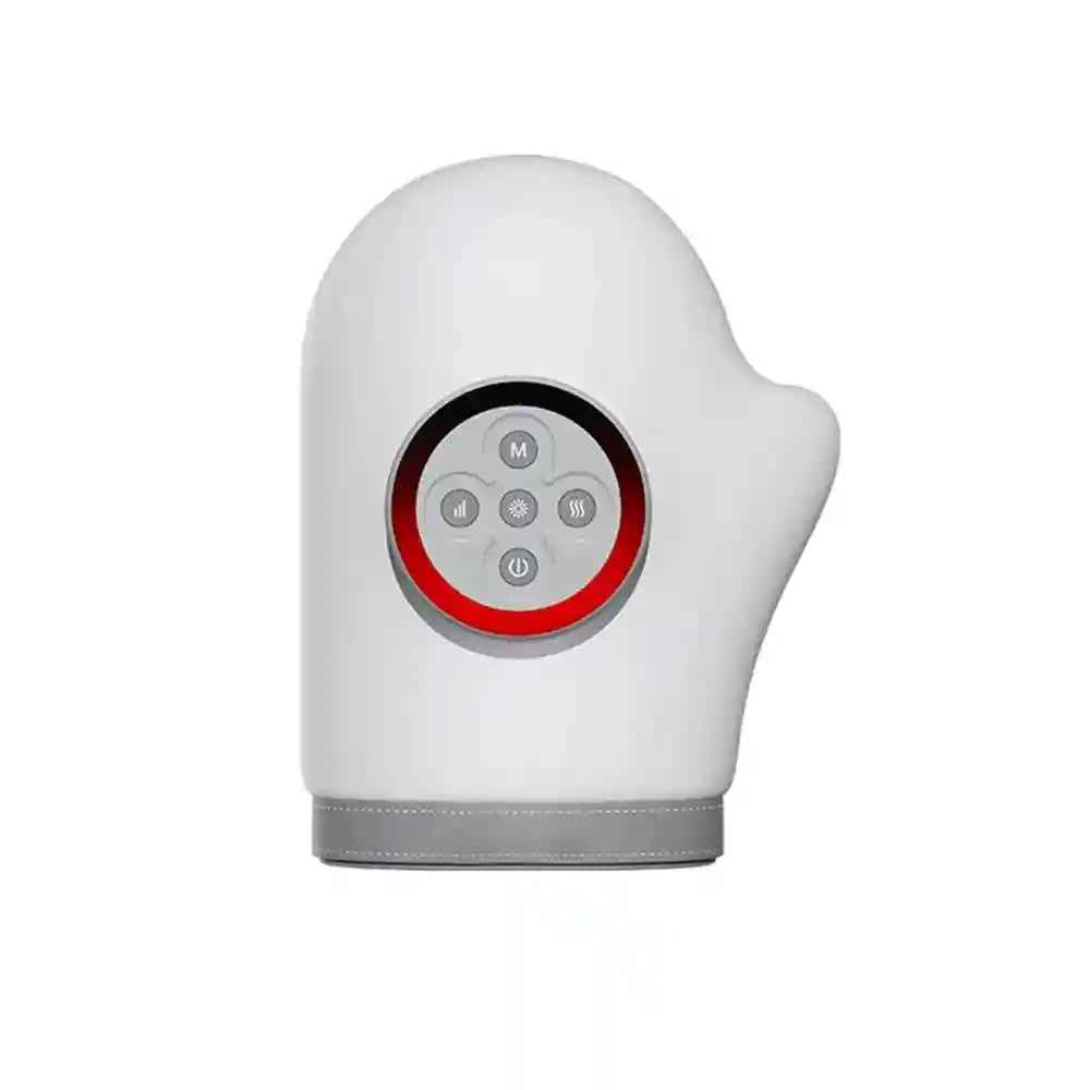 Electric Hand Massager with Heat and Air Compression - Tidesmit White Relaxation Treatment WHITE Tidesmit