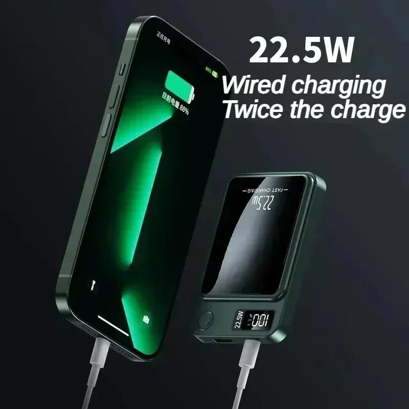Tidesmit 100000mAh Magnetic Fast Charging Power Bank - High Capacity Tidesmit