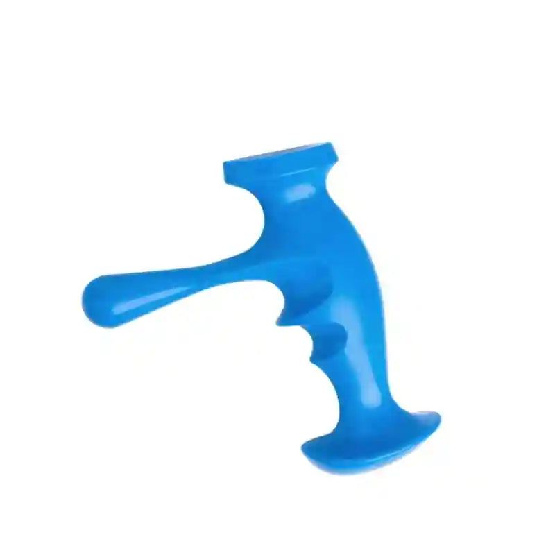 Trigger Point Muscle Massager – Manual Fascia Tool for Muscle Relief Back Massage Instrument y561-Blue-1pc Tidesmit