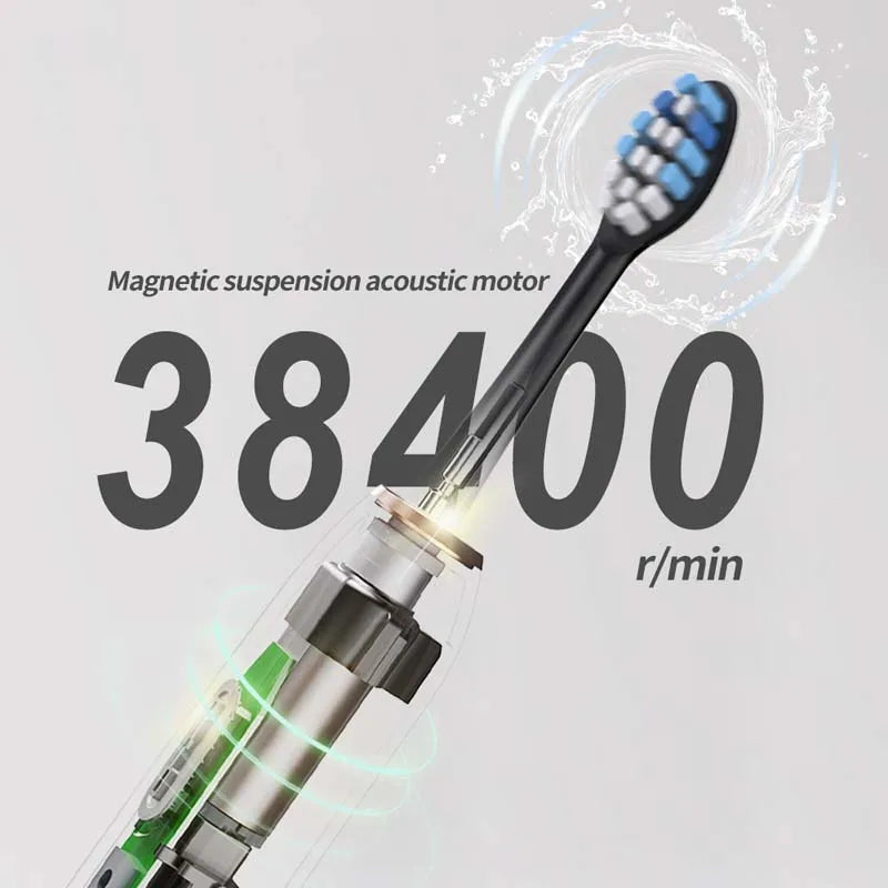 Automatic Electric Toothbrush Six-Speed Adult & Children's Universal Soft Bristle Charging Smart Toothbrush for All Ages