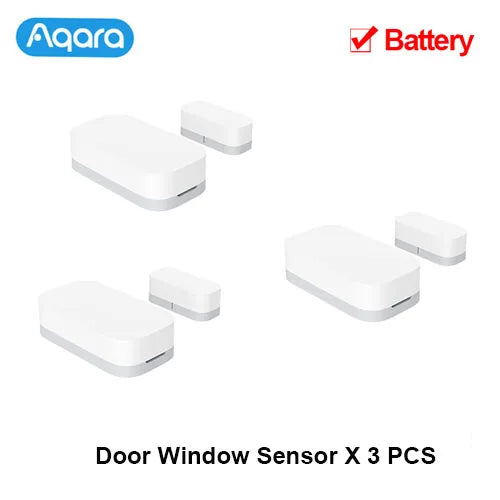 24H Shipping Aqara Window Door Sensor MCCGQ11LM Zigbee Connect Smart Home Security Alarm System Work with Xiaomi & Apple Homekit