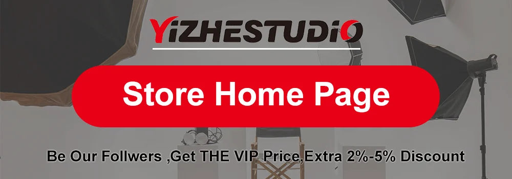 Studio lighting banner with softboxes and a director's chair in a photography setting.