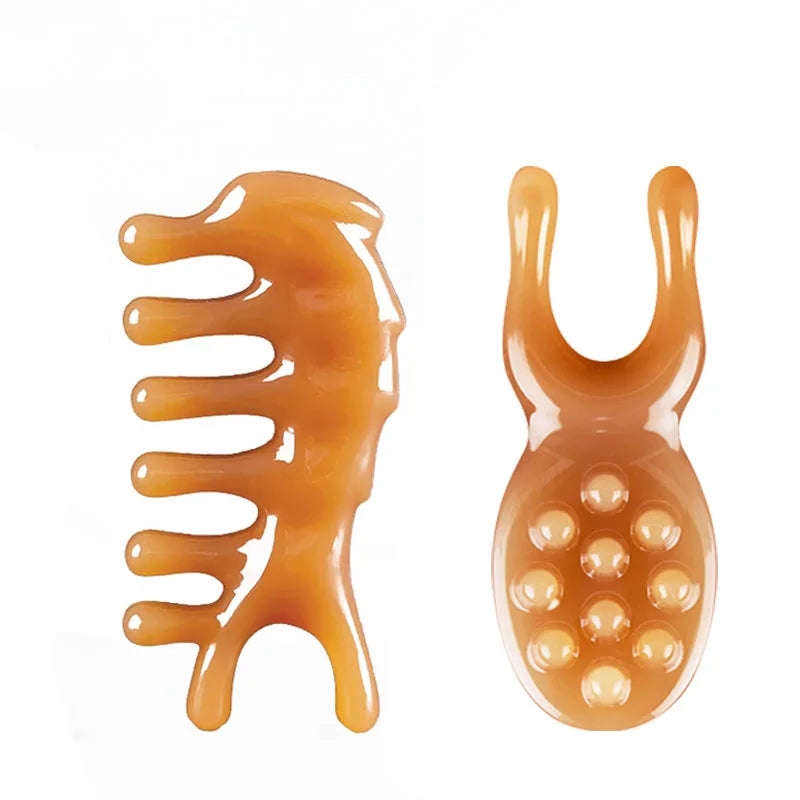 Gua Sha Massage Tool for Face & Body Sculpting | Tidesmit Body Shaping Massage Equipment 2 Pcs-B Tidesmit