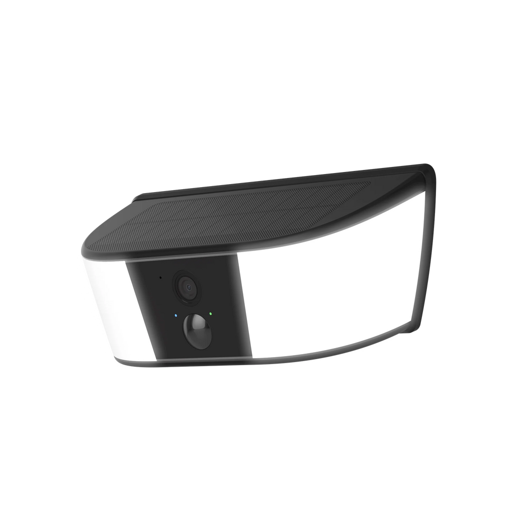 2K Solar Camera Wall Light Outdoor Surveillance Camera 5200mAh Battery Camera Color Night Vision Local Alarm Humanoid Detection