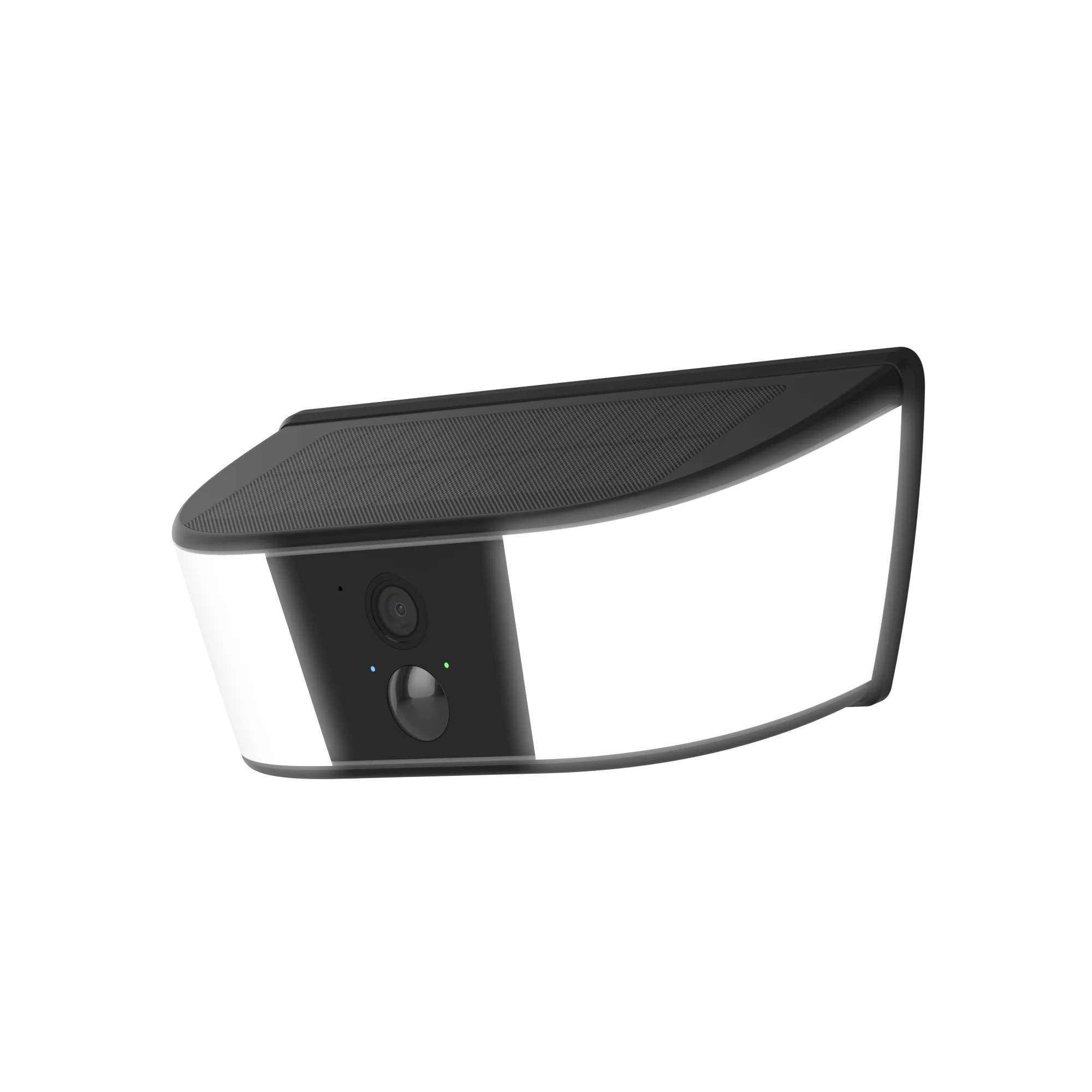 2K Solar Camera Wall Light Outdoor Surveillance Camera 5200mAh Battery Camera Color Night Vision Local Alarm Humanoid Detection