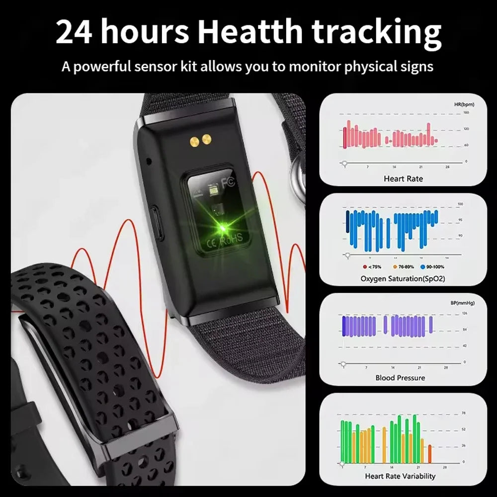 ZH Digital Smart Watch Men Women Fitness Smart Bracelet Sports Band Heart Rate Blood Pressure Monitor Multifunction Watches