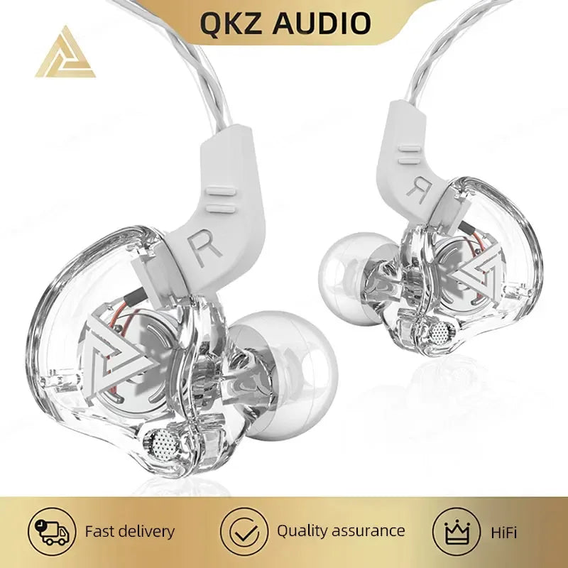 6 Dynamic Driver Wired In-Ear Headphones with Mic by Tidesmit Tidesmit
