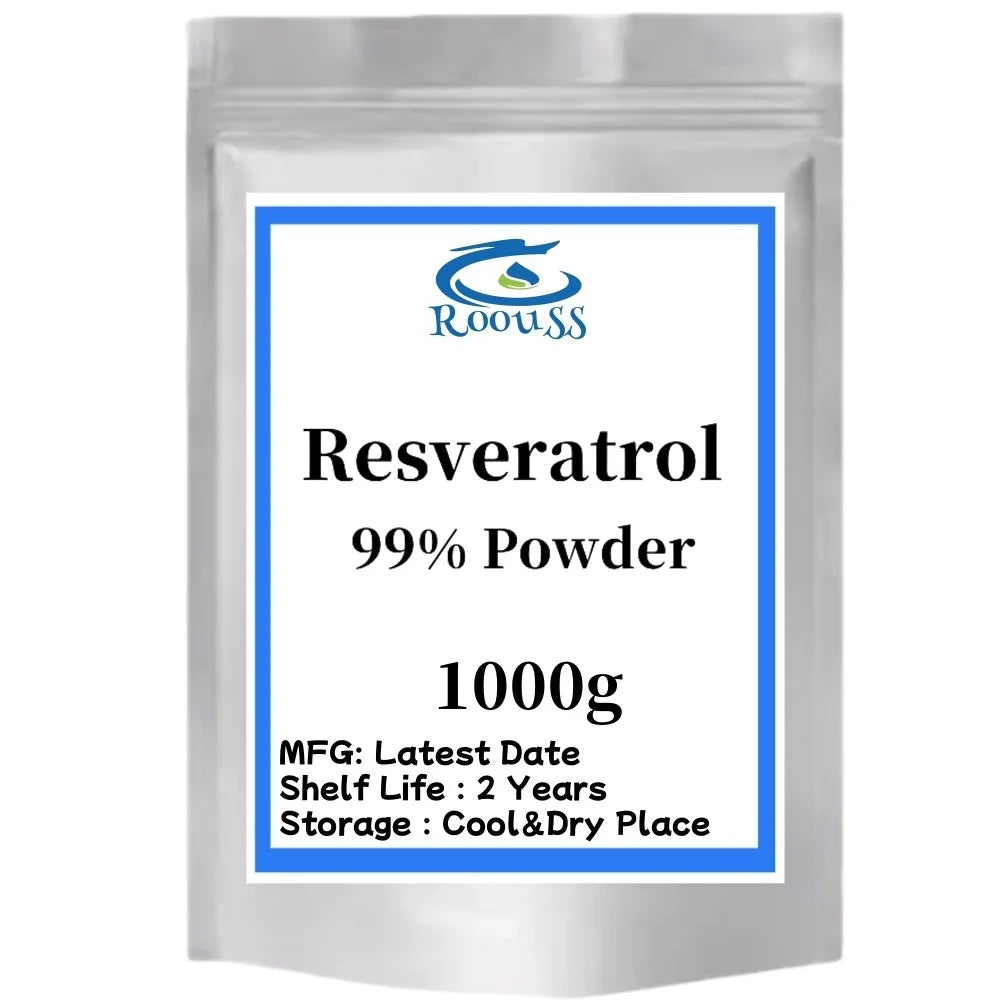 Resveratrol Powder skin care body makeup Anti Aging and Antioxidant free shipping