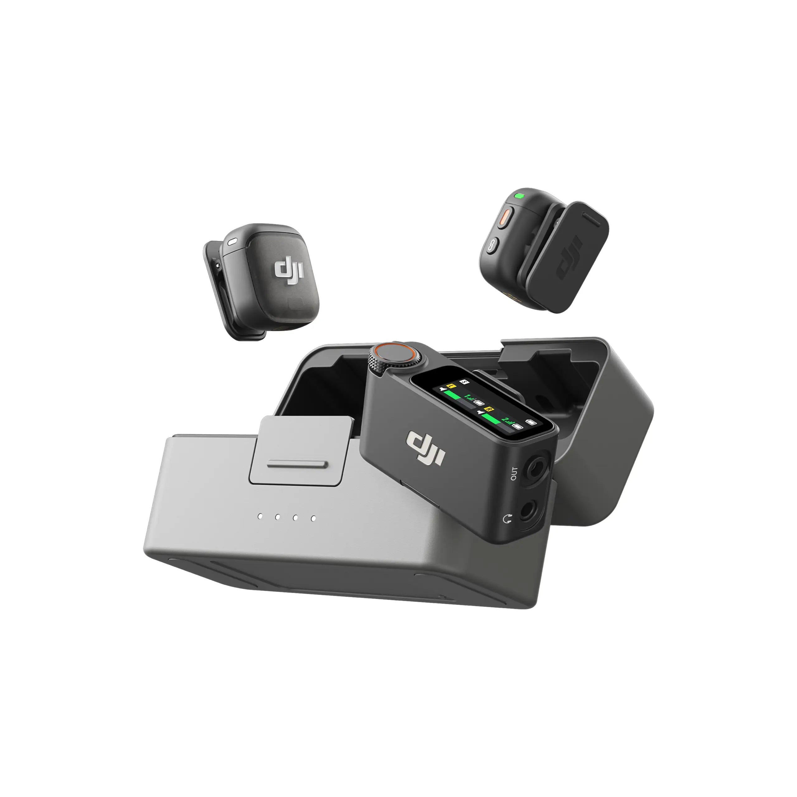 DJI Mic 3 Wireless Lavalier Microphone Kit | 2TX 1RX Dual Channel Tidesmit