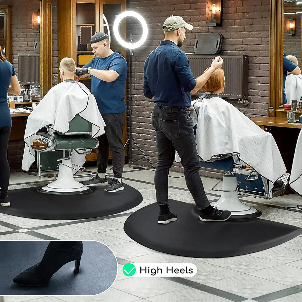 Barber Chair Floor Mat - Anti-Slip Rubber Protector | Tidesmit Massage Chairs Tidesmit