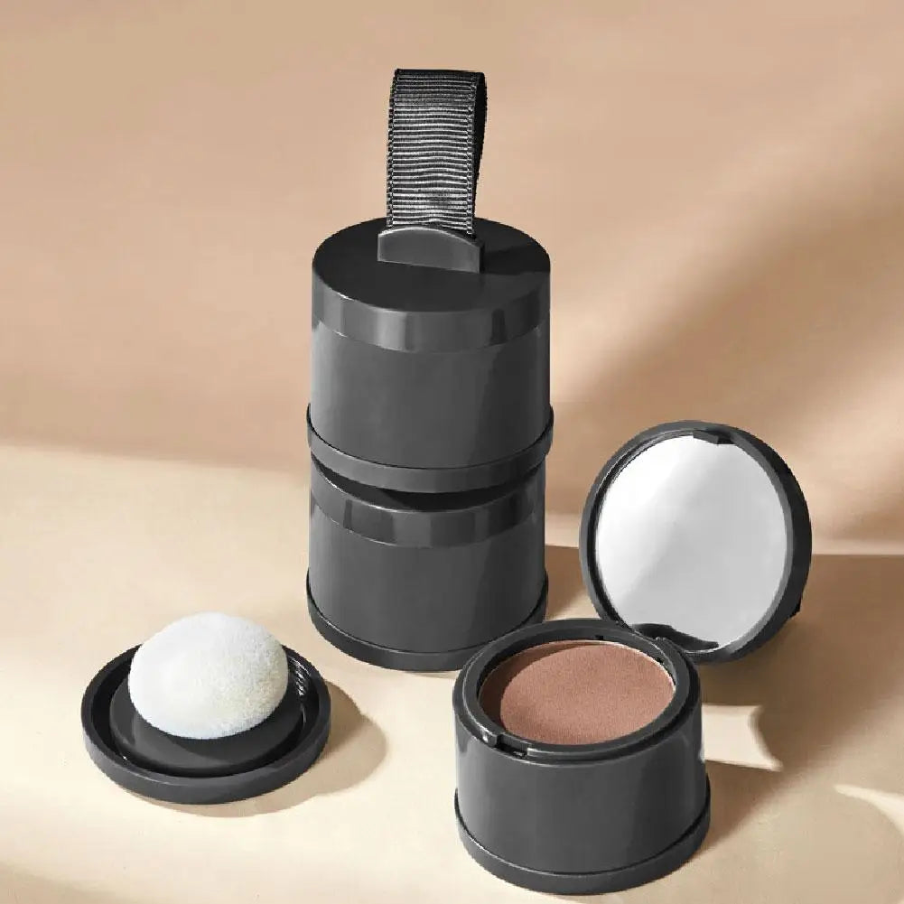 Tidesmit 4 color hair line powder for instant root coverage and face makeup contouring texture detail view