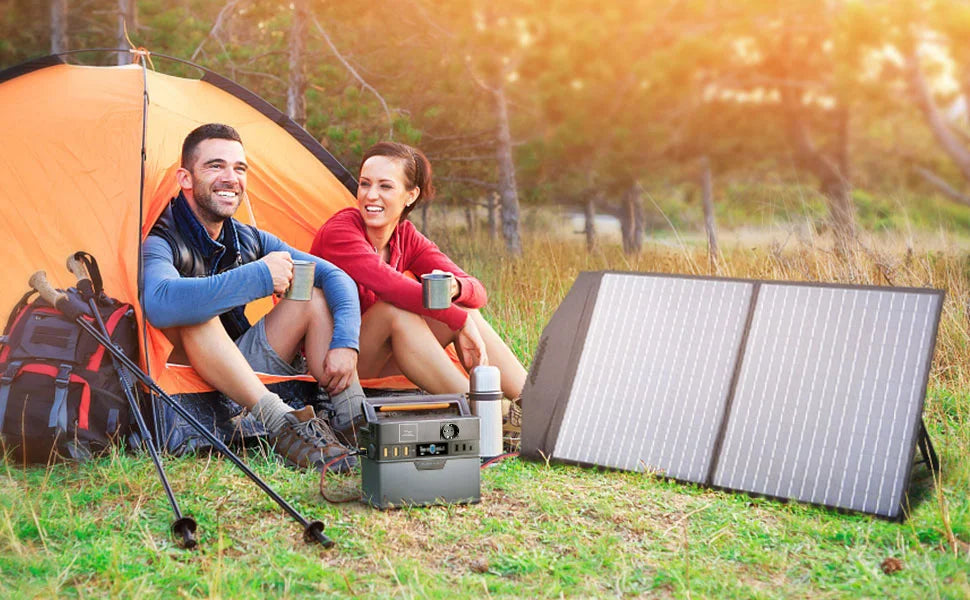 Portable Power Station 300W 288Wh Battery Backup - Fast PD Delivery Tidesmit