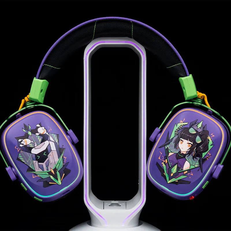 Tidesmit VK S1 Wireless Gaming Headset: Low Latency 15ms Audio Tidesmit
