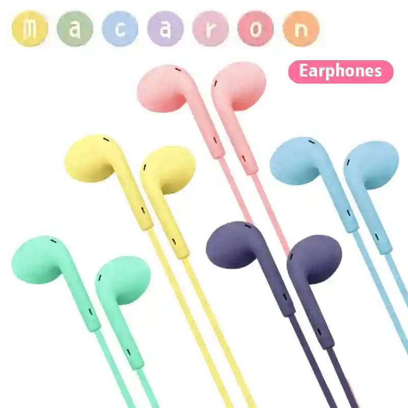 Tidesmit Wired 3.5mm Stereo Earphones with Integrated Microphone Tidesmit