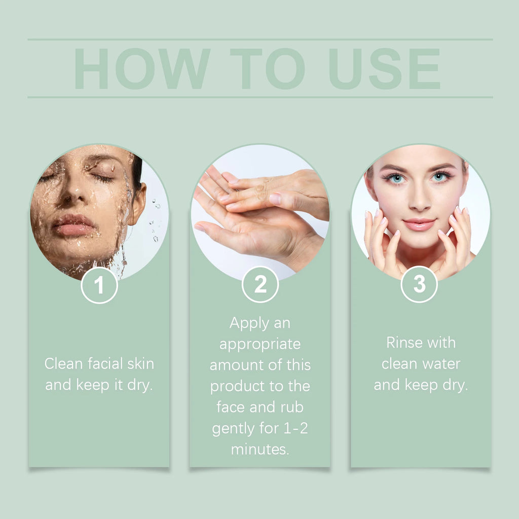 Exfoliating Peeling Gel for Dark Spots - Deep Pore Cleansing 50g Scrubs Treatments Tidesmit