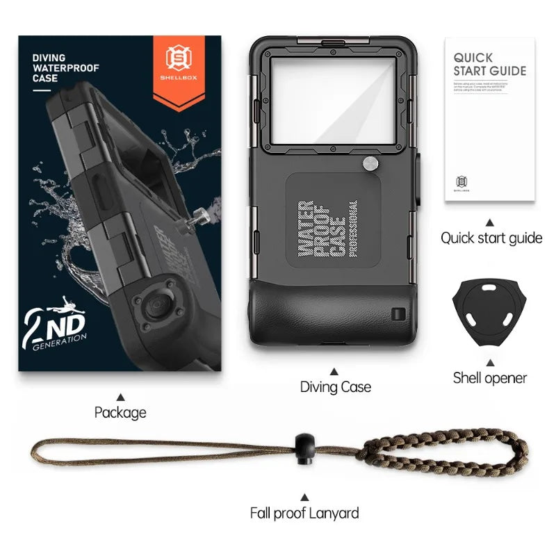Waterproof Phone Case for Galaxy S25 Ultra: Military-Grade Protection Color 7 Tidesmit