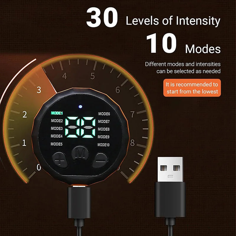 Abdominal Toning Belt EMS Muscle Stimulator for Effective Home Fitness Relaxation Treatment Tidesmit