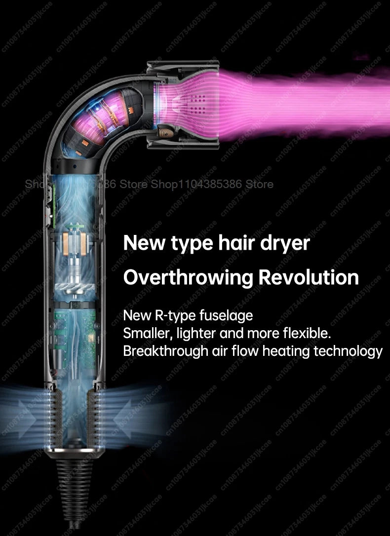 Tidesmit Professional Leafless Hair Dryer with Negative Ion Technology
