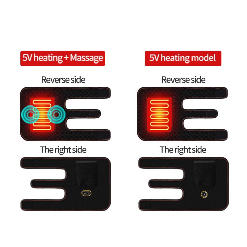 Heated Elbow Massager for Joint Pain Relief - Tidesmit Wellness Tool Relaxation Treatment Tidesmit