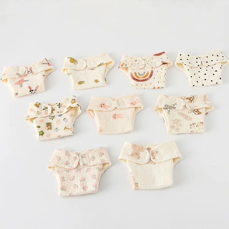 New Summer Cotton Baby Reusable Diaper Cartoon Baby Training Pants Infant Shorts Nappies Panties Nappy Changing Underwear Cloth
