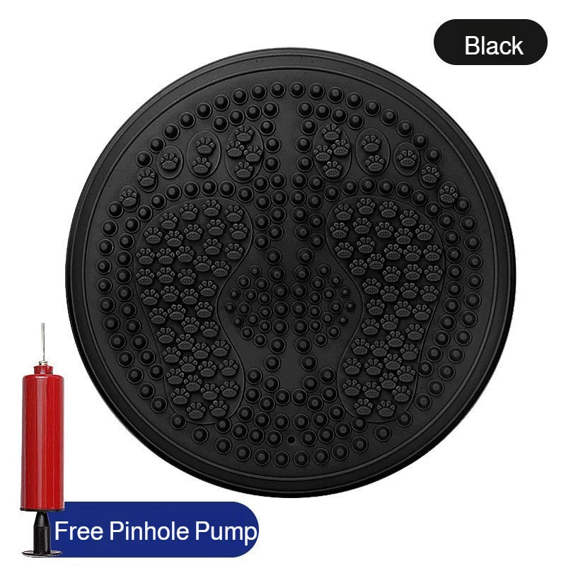 Massage Cushion Balance Board - Sensory Integration & Muscle Relief Tool Massage Cushion black Tidesmit