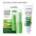 Aloe Vera Lip Balm and Hand Cream Set for Deep Skin Hydration - Cruelty-Free Lip Care Default Title Tidesmit