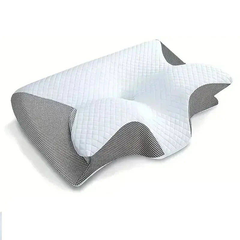 Memory Foam Butterfly Neck Pillow for Cervical Spine and Neck Support Relaxation Treatment Tidesmit