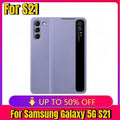 Samsung Galaxy S21 Series Smart Mirror Flip Case - Military-Grade Protection Tidesmit