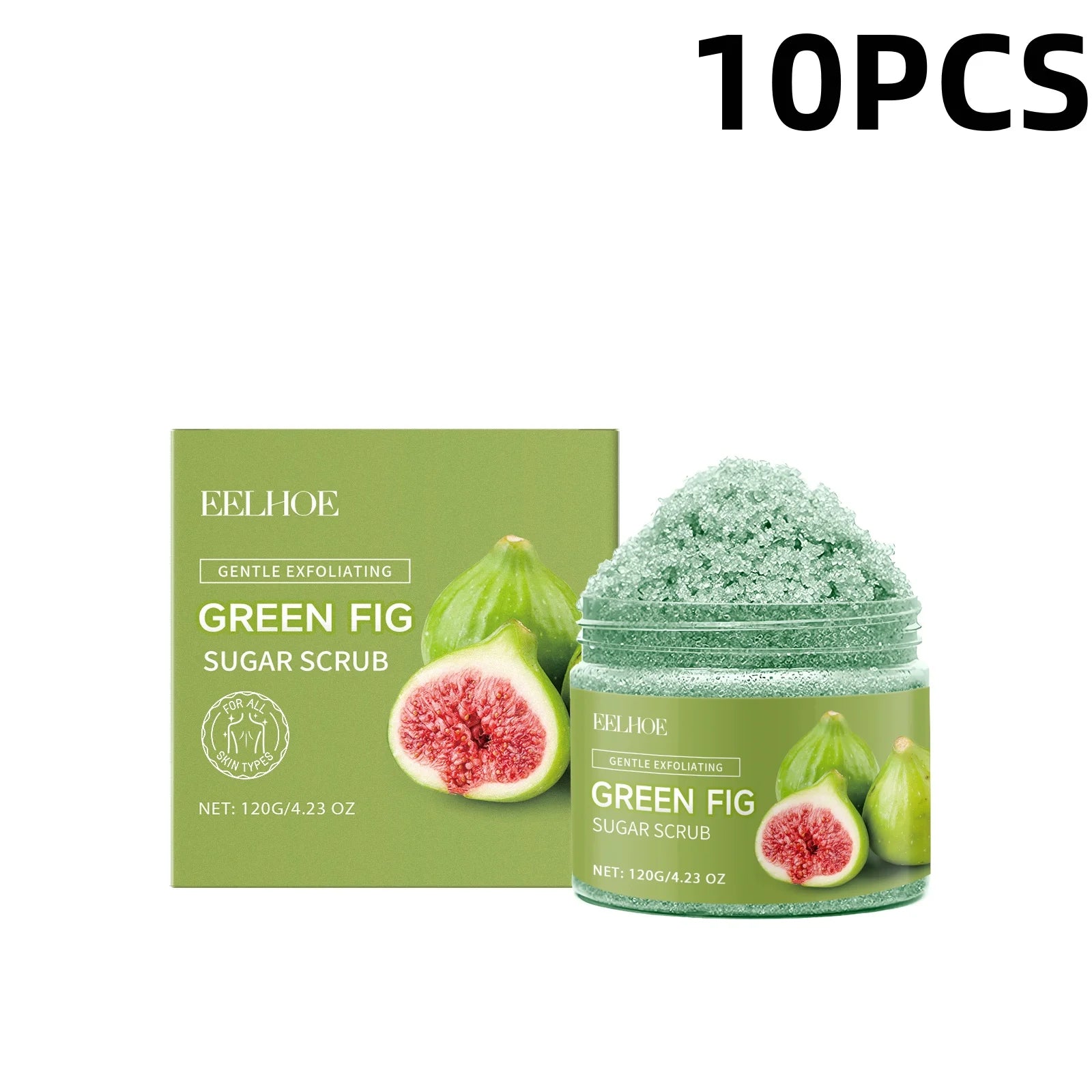 Fig Sugar Body Scrub Exfoliating Moisturizer - Natural Smoothing Care Scrubs Treatments 10PCS China Mainland Tidesmit