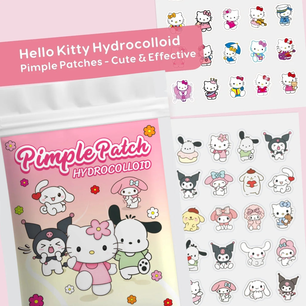 Acne patches, acne stickers, facial acne patches, concealer, concealer stickers 100PCS hello kitty
