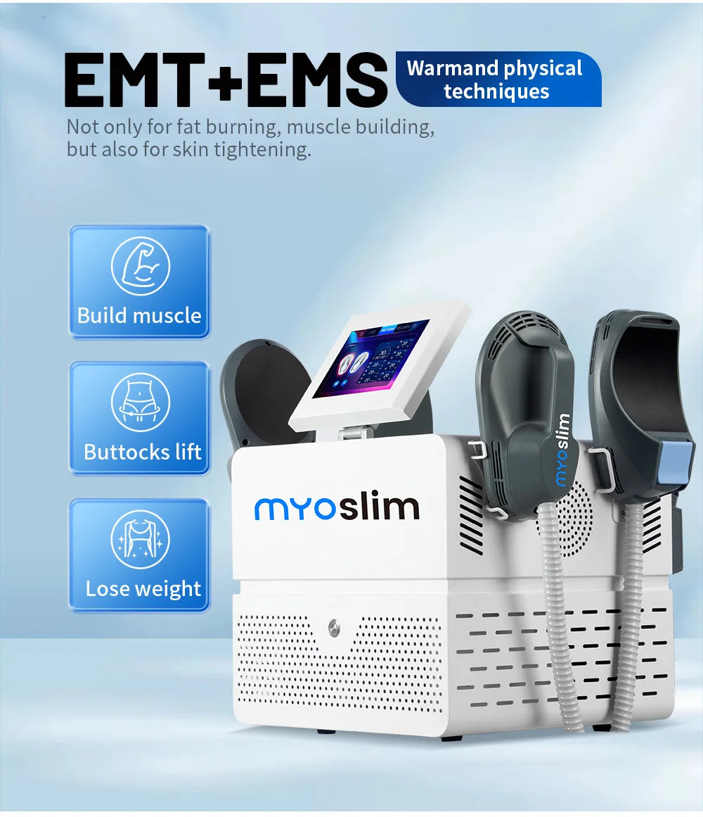 EMSzero Sculpting Machine with RF Handles - Professional Muscle Stimulator Body Shaping Massage Equipment Tidesmit