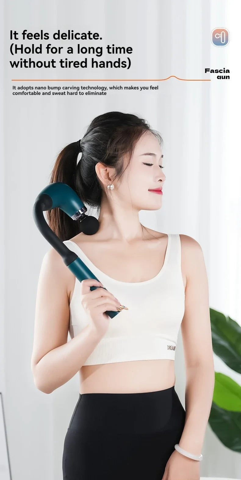 Deep Tissue Massage Gun – Portable Electric Muscle Relief Tool Body Shaping Massage Equipment Tidesmit