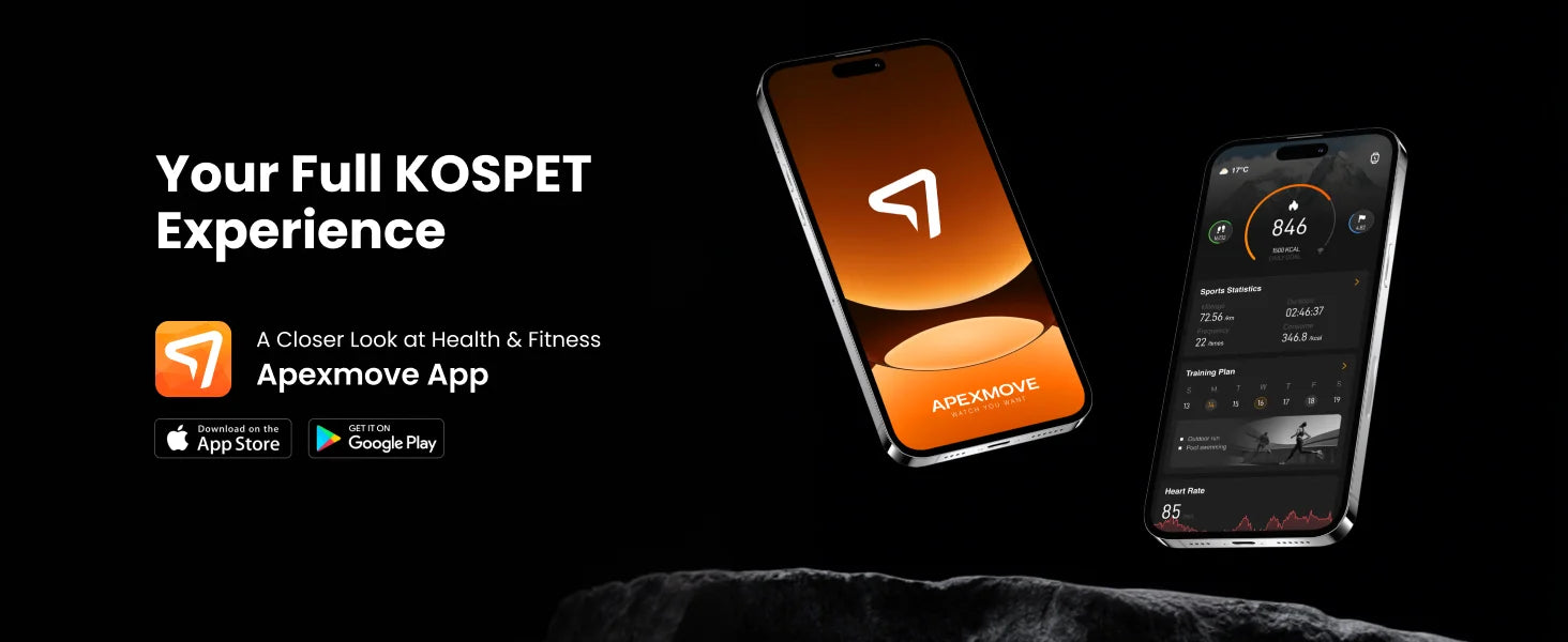 KOSPET TANK T4C Men's Military Smartwatch Rugged GPS Watch with Flashlight 5ATM Waterproof & All-Day Health Tracking