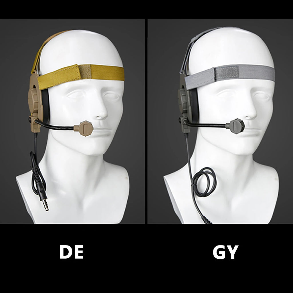 Tactical Shooting Headset with U94 PTT for Baofeng Radio - Tidesmit Tidesmit