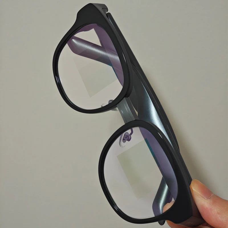 AR Glasses with Real-time Translation Voice Prompt - Gray GRAY Tidesmit