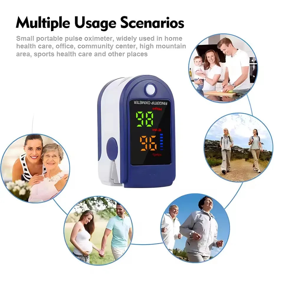 IDEABEL thermometer electronic forehead thermometer home adult children thermometer oximeter SpO2 finger Finger Pulse Oximeter