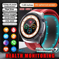 New AI Diagosis ECG Health Smart Watch Men Blood Pressure Lipid Uric Acid NFC Air Pump Airbag Health Smartwatches For men Women