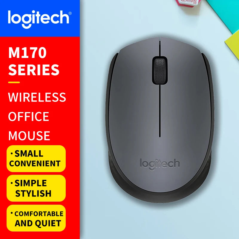 Logitech (M) Series Wireless Wired Office Mouse for Laptops, Quiet and Portable for Business and Home Use M650 M350 M350P M185
