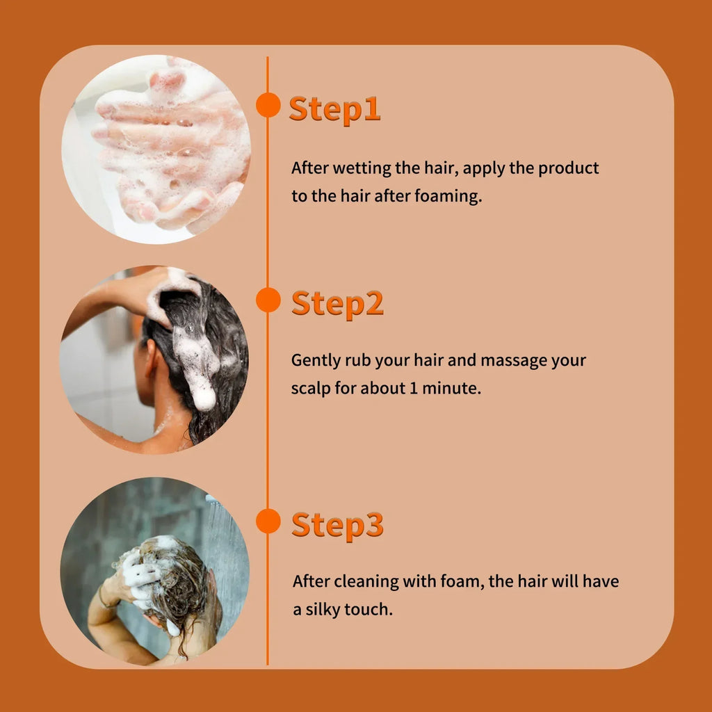 4 Pcs Argan Oil Shampoo Bar - Supports Hair Retention, Repairs Damaged Frizzy Hair, Gentle Scalp Moisturizing Treatment.