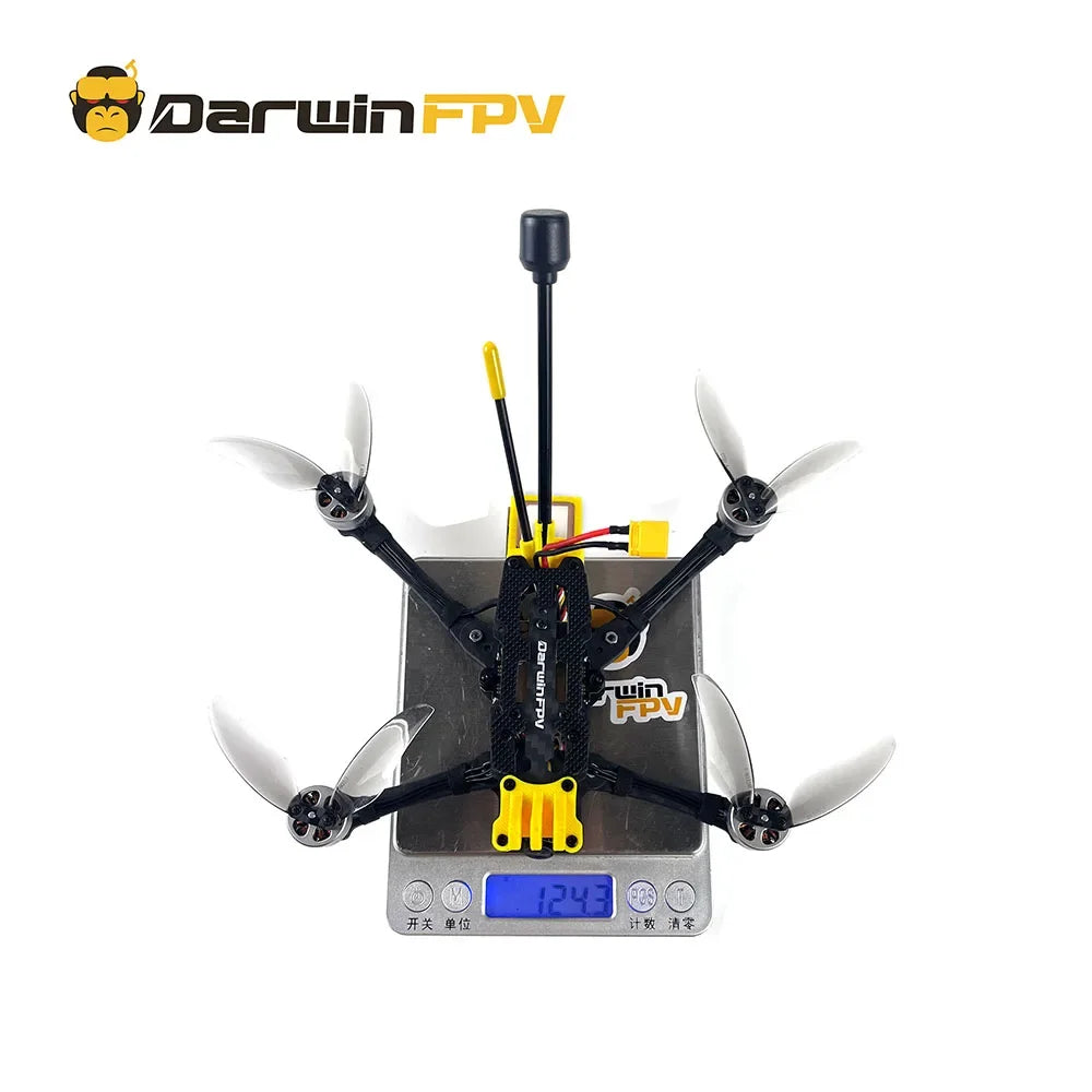 FoldApe4 Folding FPV Drone - 4-Inch Long Range Quadcopter BNF Tidesmit