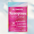 30 Patches Menopause Vitamins Transdermal Patches with Black Cohosh, Red Clover - Hot Flashes, Night Sweats & Mood Support