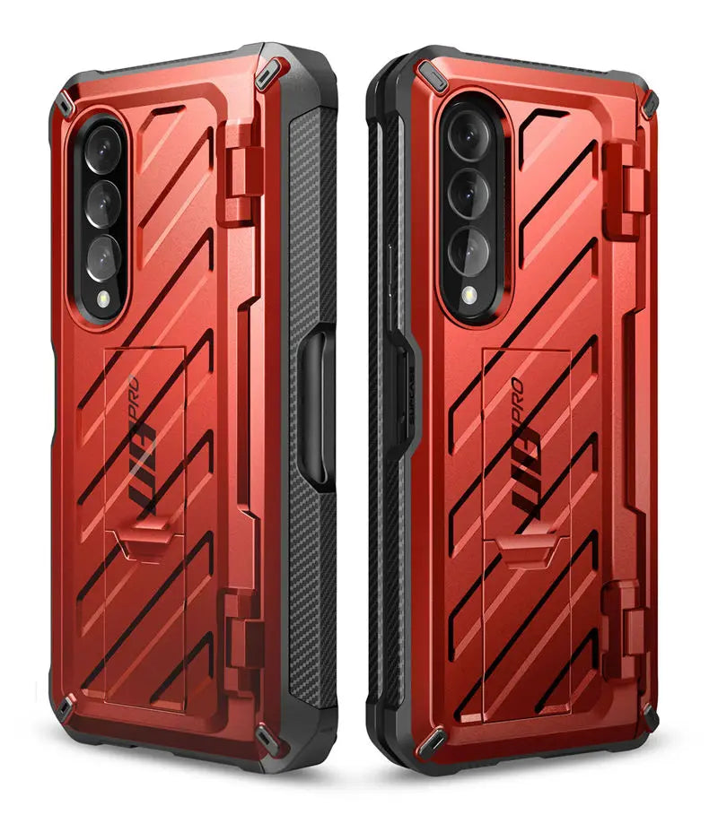 Samsung Galaxy Z Fold 4 Rugged Case - Dual Layer Shock-Absorbing Cover Tidesmit