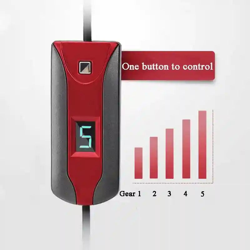 Permanent Makeup Machine: Precision Electric Microblading Pen - Black/Red Permanent Makeup Machines Tidesmit
